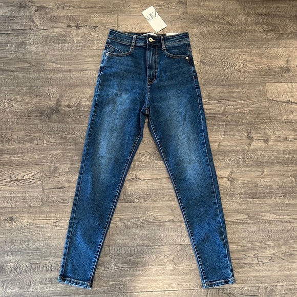 Zara high Rise Skinny Jeans